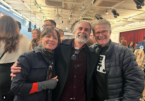 Josie and Joe from McKinnon and Saunders with John Lee