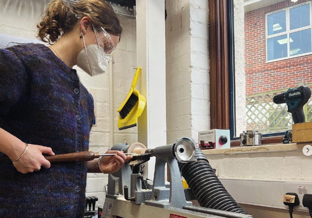 Model making student turning lathe