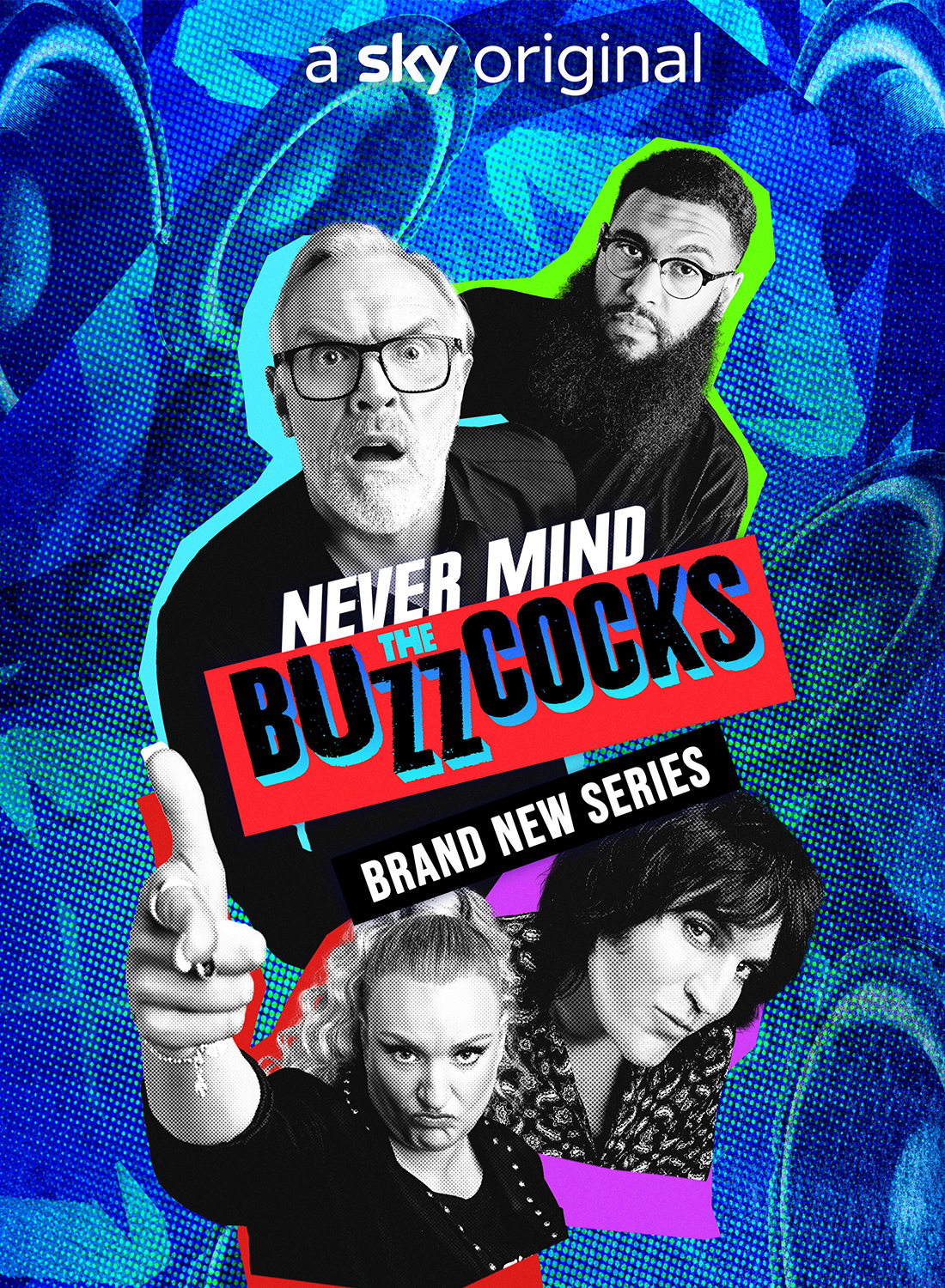 Nevermind the Buzzcocks Poster