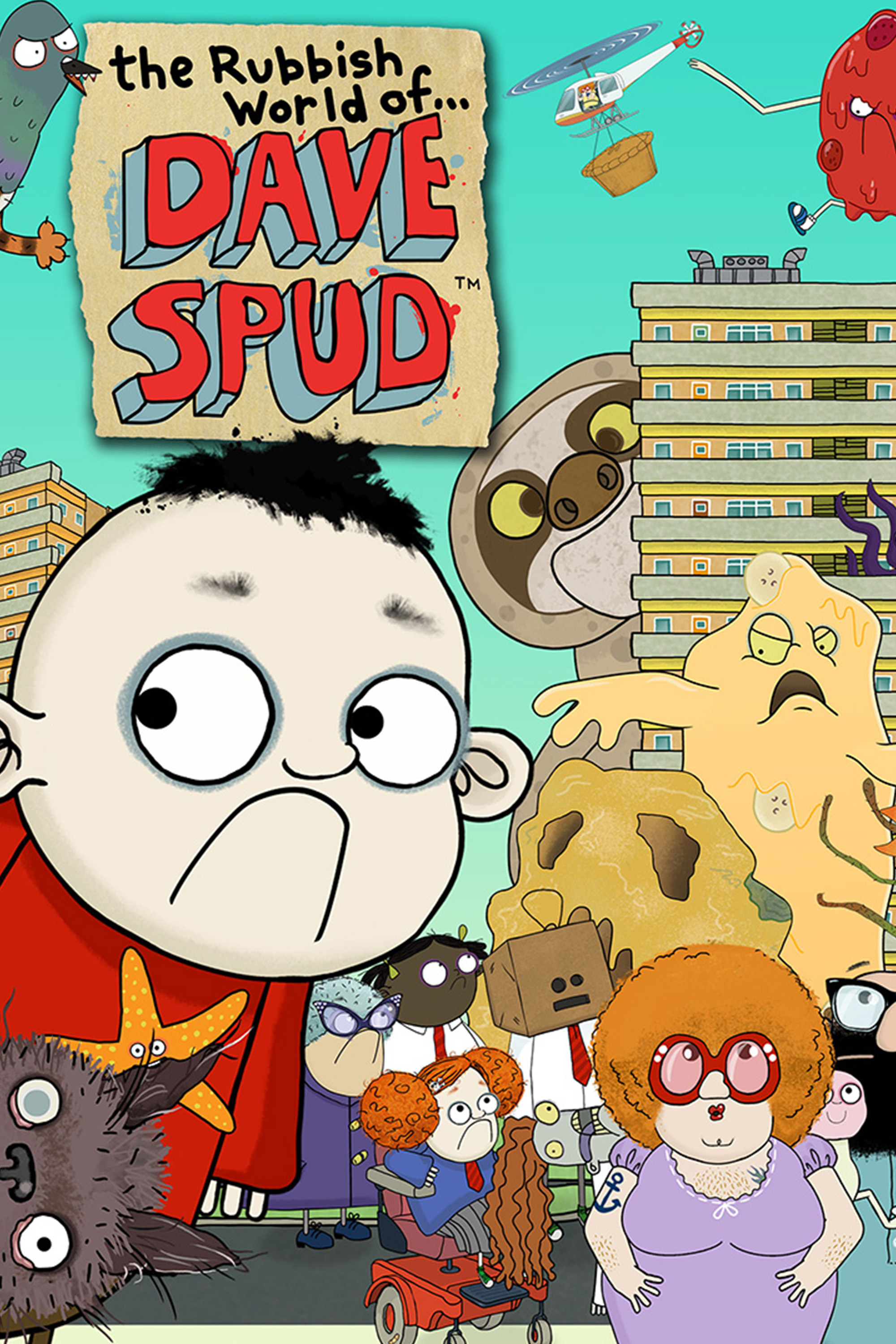 The Rubbish World of Dave Spud publicity poster