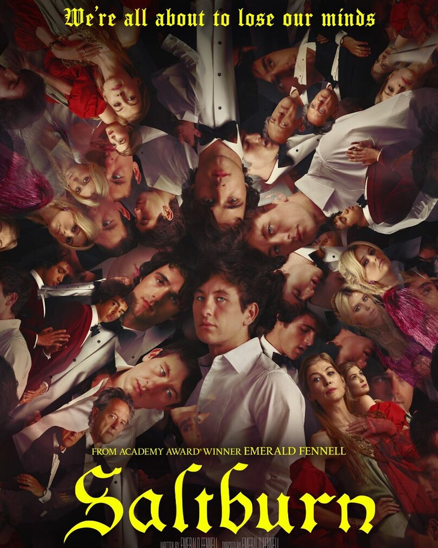 Saltburn film poster