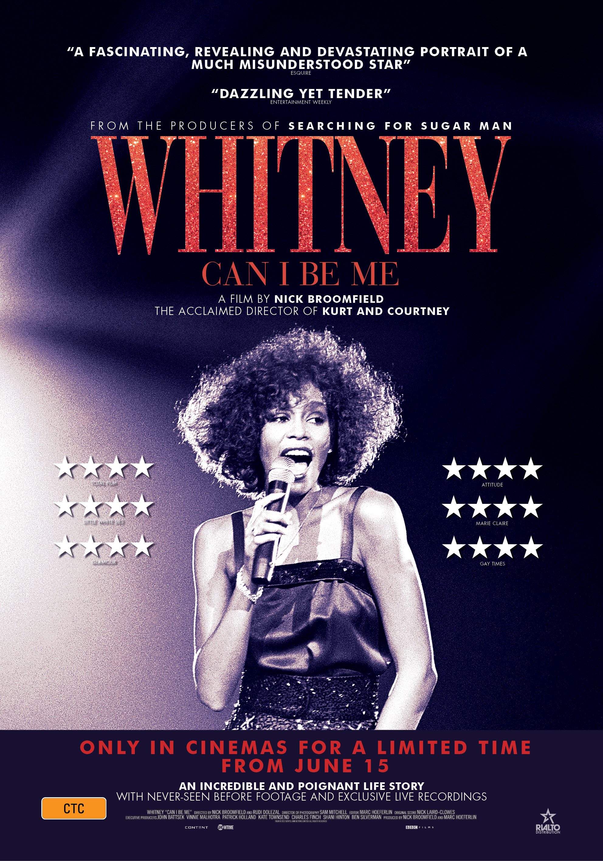 Whitney: Can I Be Me poster