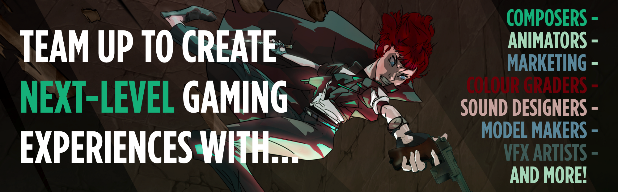 Team up to create next-level gaming experiences